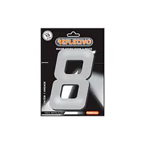 Número ACM refletivo quadrado 130 mm - Master