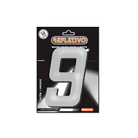 Número ACM refletivo quadrado 130 mm - Master