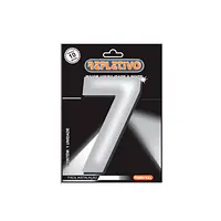 Número ACM refletivo quadrado 130 mm - Master