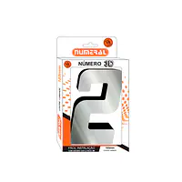 Número ACM espelhado 3D quadrado 185 mm - Master