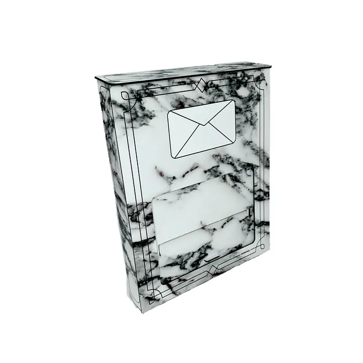 Caixa de correio de embutir linha premium - Master