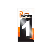 Número ACM prático refletivo 130 mm - Master