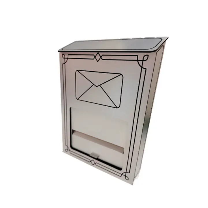 Caixa de correio de sobrepor com chave P10 - Master