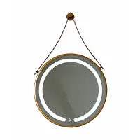 Espelho redondo LED Touch com alça - Master