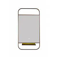 Espelho Retangular Prateleira - Led e touch - Master