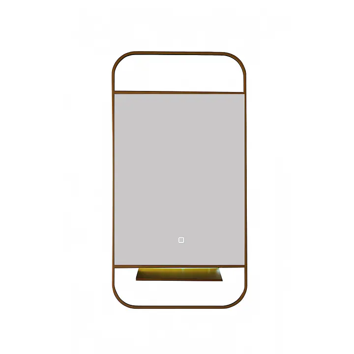 Espelho Retangular Prateleira - Led e touch - Master