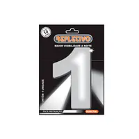 Número ACM refletivo redondo 125 mm - Master