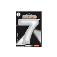 Número ACM refletivo redondo 125 mm - Master