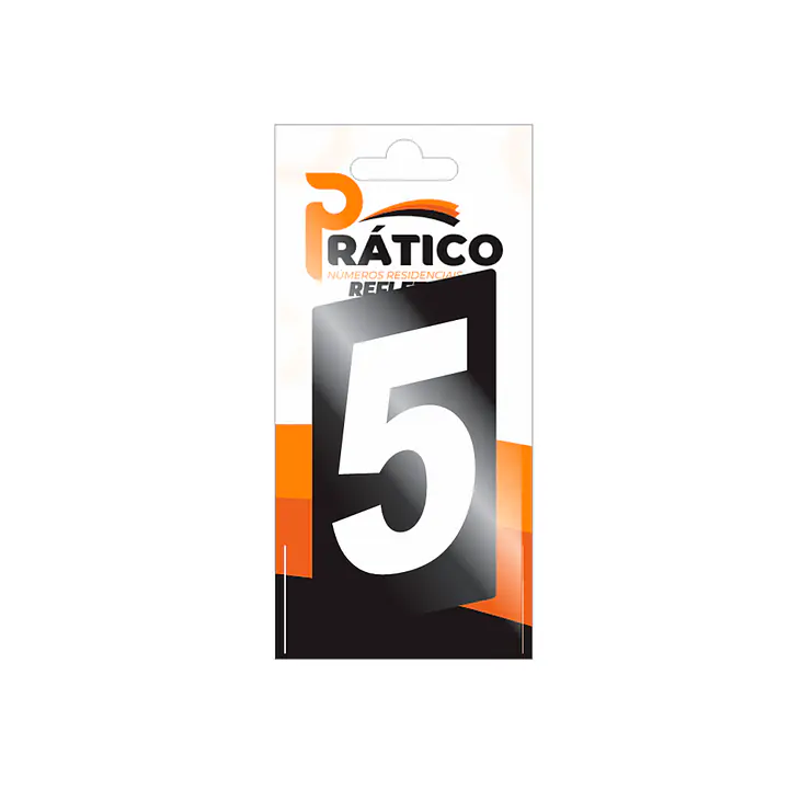 Número ACM prático refletivo 130 mm - Master