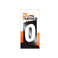 Número ACM prático refletivo 130 mm - Master