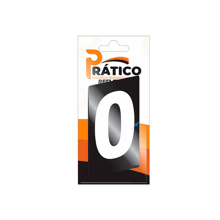 Número ACM prático refletivo 130 mm - Master