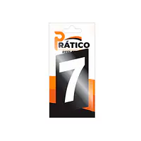 Número ACM prático refletivo 130 mm - Master