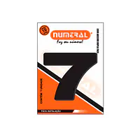 Número ACM preto redondo 60 mm - Master