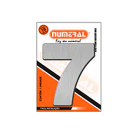 Número ACM 185mm – Aço Escovado - Master