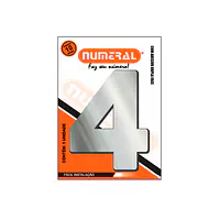 Número ACM espelhado redondo 185 mm - Master